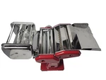 Imperia Pasta Maker With Duplex Cutter & Ravioli Attachment Made In Italy Red. Fixed Price $75.00.