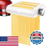 Wellsure Kitchenaid 3 1 Pasta Maker Set - Roller Spaghetti/fettuccine. Fixed Price $76.19.