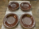 Vietri Cucina Fresca Pasta 4 Bowls Brown - Made Italy 8.75. Fixed Price $44.99.