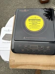 Copper Chef 1300 Watt Induction Cooktop KC16067-00300 New Open Box. Fixed Price $30.00.