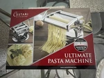 Cestari Kitchen Ultimate Pasta Maker With Spaghetti Cutter And Suction Base. Fixed Price $79.00.