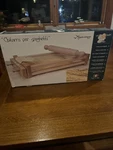 Eppicotispai Chitarra Pasta Cutter With 32CM/12.5-INCH Rolling Pin. Fixed Price $72.95.