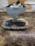 Oneida Vintage Silver Plate Butter Dish.georgian Scroll. Made Usa. Never Used. Fixed Price $40.00.