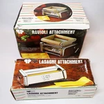 Pasta Pro Maker Lasagne & Ravioli Attachments By National Silver 1983 Nos. Fixed Price $29.99.