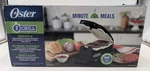 Oster CKSTCG21K Vertical Flip Indoor Countertop Grill Black Easy Clean. Fixed Price $29.99.