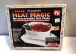 As Seen Tv Heat Magic Microwaveable Hot Plate Granite Center Ontel Products. Fixed Price $6.00.