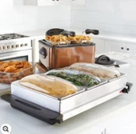 Brylane Home 3-SECTION Buffet Server. Fixed Price $50.00.