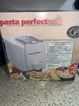 Gourmet Royale Pasta Perfect PM-700 Electric Maker Original Box. Fixed Price $35.00.