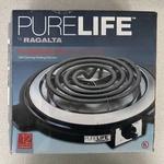 Purelife By Ragalta - Portable Kitchen Electric Single Burner. Fixed Price $20.00.
