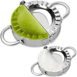 Stainless Steel Dumpling Ravioli Maker Press,auam 2 Pack 3.75 Inch, Silver. Fixed Price $10.52.