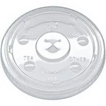 Fabri-kal Kal-clear/nexclear X-slot Cup Lid Clear, Polyethylene 1000/CASE. Fixed Price $64.95.