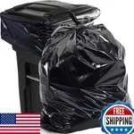 Aluf Plastics 65 Gal Black Heavy Duty Garbage Bags 1.5 Mil - 50X 48 Pack Of. Fixed Price $44.95.