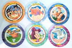 Disney Mcdonalds Hercules Plates * Melamine 1997 Complete Set Of 6 Mint. Fixed Price $110.00.