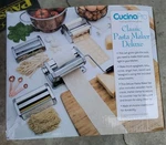 Cucina Pro Classic Pasta Maker Deluxe Set Machine- New Box. Fixed Price $59.99.