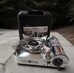Gasone Stainless Butane Stove Cooker Compact 7650 Btu Single Burner Cooking. Fixed Price $39.99.