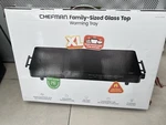 Chefman RJ22-BLACK-TC Electric Warming Tray. Fixed Price $50.00.