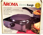 Aroma Single Electric Range Burner Model: AHP-303 New Box. Fixed Price $22.84.