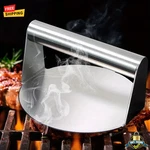 1 Pc Stainless Steel Smash Burger Press Round Meat Patty Maker Kitchen Tool. Fixed Price $15.49.