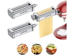 Cofun 3PCS Pasta Attachment Silver Stainless Steel Maker. Fixed Price $111.95.