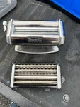 Vintage Imperia Italy Pasta Maker Machine Model SP-104 Stainless Steel. Fixed Price $29.00.