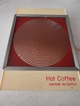 Salton H-900 Hot Plate Electric Coffee Warmer 120W Red Beige Silver Mcm. Fixed Price $14.44.