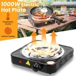 1KW Portable Camping Cooking Stove Dorm Electric Single Burner Hot Plate Heating. Fixed Price $17.00.