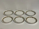 Centura By Corningware Spice Of Life 3 Dessert Plates 6 5/8" & Saucers. Fixed Price $28.99.