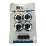 Lux Top Burner Universal Replacement Knobs. Fixed Price $10.38.