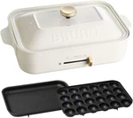 Bruno Compact Hot White BOE021-WH AC100W Flat / Takoyaki Plates Set New. Fixed Price $152.77.