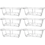 6 Pack Chafing Wire Rack Buffet Stand Chrome Frame For Events, Parties, Weddi.... Fixed Price $87.42.