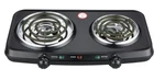 Mainstays Portable Double Burner And Hot Plate, 120V 1800W. Fixed Price $25.00.