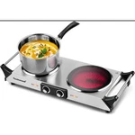 Techwood ES3201C 1800-WATT Portable Double Electric Hob Infrared Ceramic Burners. Fixed Price $117.50.