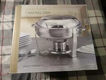 Bed Bath And Beyond Commercial Stainless Steel 6 Quart Divided Chafing Dish. Fixed Price $80.95.