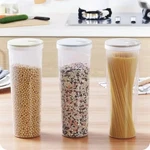 1PC Spaghetti Pasta Storage Container Airtight Food Canister With Locking Lid. Fixed Price $10.39.