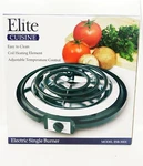 Elite Cuisine ESB-300X Single Countertop Portable Electric Burner. Fixed Price $30.00.