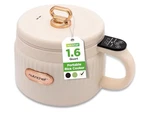 Nutrichef NC12BWHITE 1.6 Qt Portable Electric Rice Cooker & Lunch Maker. Fixed Price $38.83.