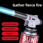 1PC Butane Gas Torch Burner Adjustable Flame Bbq Cooking Welding - New. Fixed Price $11.77.