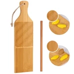 Gnocchi Board Hand Crafted Paddle With Garganelli Stick Maveite Beige. Fixed Price $14.76.