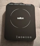 Salton ID1401 Slim Portable Induction Cooktop, 1800W, Temp Settings, 120V. Fixed Price $69.99.