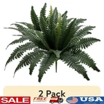 21IN Indoor Artificial Fern Bush Plant Pack Home Office Decoration No Pot New. Fixed Price $26.23.
