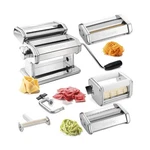 Pasta Maker Deluxe Set- Stainless Steel Machine W 3 Interchangeable Attachmen.... Fixed Price $82.43.