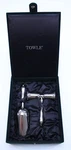 Towle Ice Scoop Double Jigger Cocktail Bar Tool Mixing Steel Drinks Box Set Lot. Fixed Price $37.49.