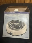 Durabrand WS100 - 1100 Watts Single Burner 6" Electric. Fixed Price $12.00.