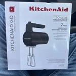 Kitchenaid Go Cordless Hand Mixer. Fixed Price $75.00.