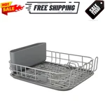 Kitchenaid Low Profile Metal Dish Drying Rack Charcoal Gray. Fixed Price $38.99.