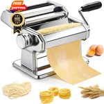Pasta Maker, Metluck Stainless Steel Machine Manual Roller Silver. Fixed Price $55.98.