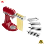 Kitchenaid 5-PIECE Pasta Deluxe Set Stand Mixer Roller Cutters Spaghetti. Fixed Price $303.99.