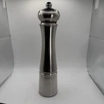 Trudeau 12" Stainless Steel Professional Salt Mill Kitchen Dining Foodie Gift. Fixed Price $24.99.