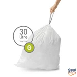 Simplehuman 30L Code Custom Fit Kitchen Trash Bag Liners 5QUICK-DISPENSE Packs. Fixed Price $31.79.