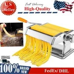 Stainless Steel Pasta Maker Lasagna Spaghetti Tagliatelle Ravioli Roller Machine. Fixed Price $32.22.